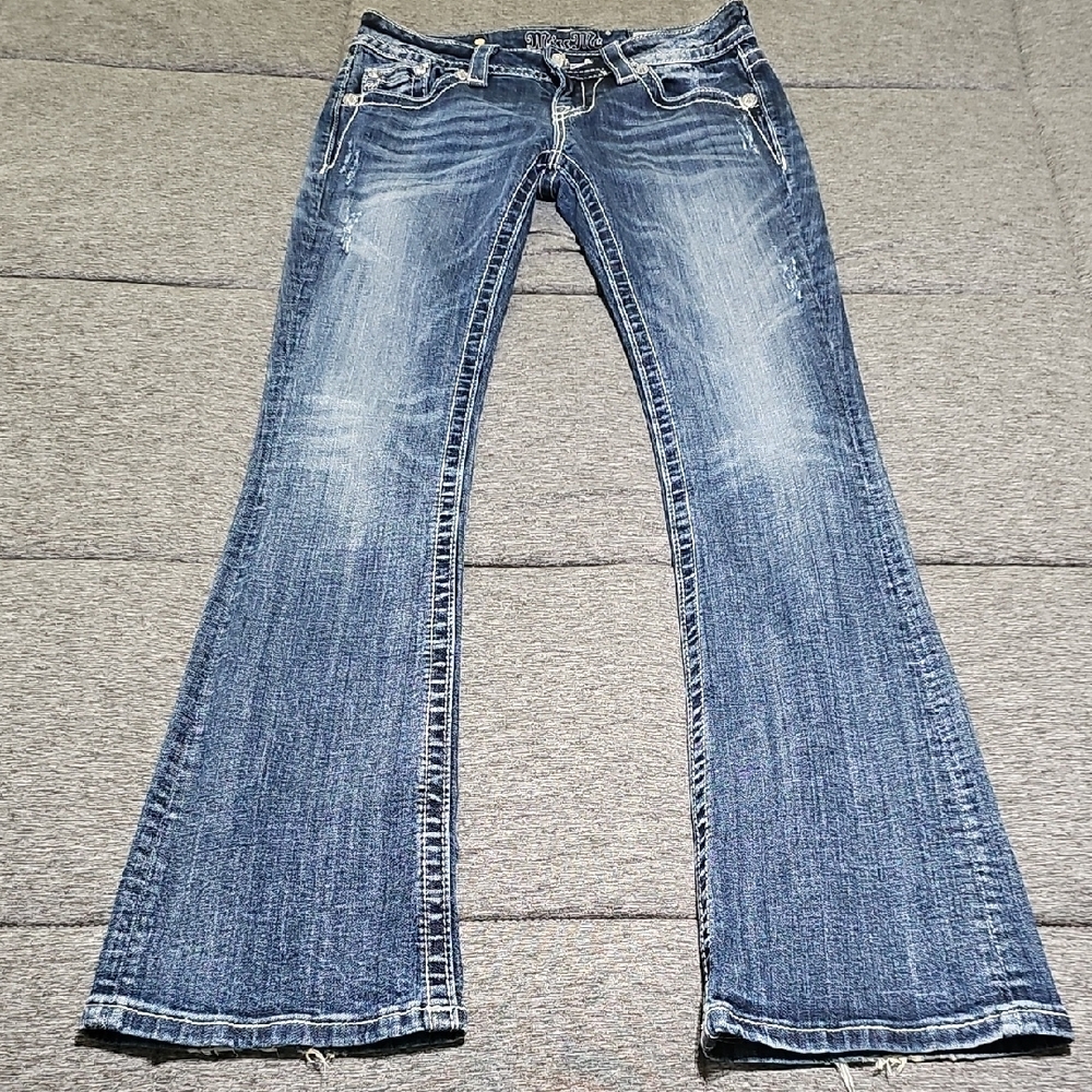 Miss Me Signature Boot Size 25 Women's Blue Jeans